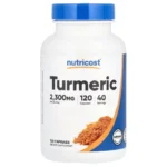Nutricost, Cúrcuma, 120 cápsulas