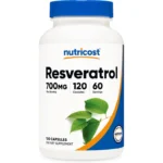 Nutricost, Resveratrol, 120 cápsulas